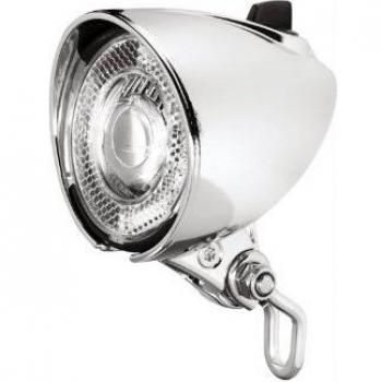 Busch & Müller Faro, Busch & Müller Fahrradbeleuchtung Vorne Lumotec Classic N Plus LED, Schwarz, 1786CNDI, Negro
