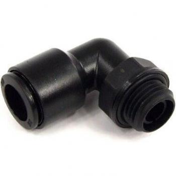 10mm G1/4 90° Rotatable Black Plastic Connector