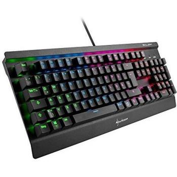 Sharkoon SKILLER Mech SGK3 USB Alemán Negro - Teclado