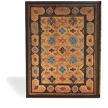 Libreta Ultra Rayada Horizontal con Tapa Dura y Cierre Elástico Paperblanks Shiraz Multicolor