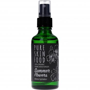 Crema Hidratante Tonificante Pure Skin Food Flores de Verano, 50 ml