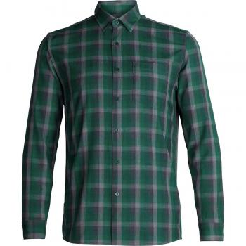 Icebreaker Merino Departure II - Camisa de Viaje con Botones