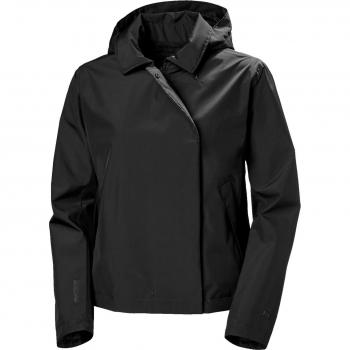 Helly Hansen Women's T2 Waterproof Rain Jacket Black Large