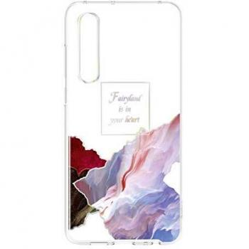 HUAWEI Funda - Carcasa transparente Floating Fairyland Huawei P30