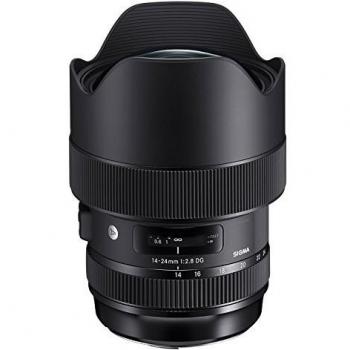 Sigma 212954 14-24mm F2.8 DG HSM Art Lens for Canon - Black