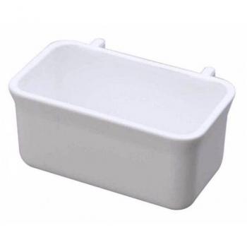 Comedero interior PARMA 2GR con enganches de plástico para todo tipo de jaulas (GERRY)01028300
