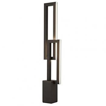 Lámpara de Mesa MURAL LED 18W, 3000K, 1380lm, IP20, Negro Mate, Garantía de 3 Años