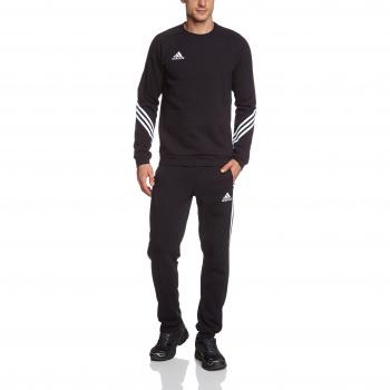 adidas SERE14 SWT Suit - Chándal para hombre, color negro / blanco, talla L