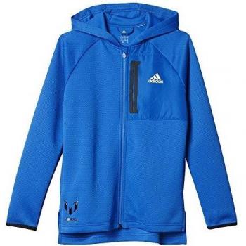 adidas Yb Messi Fz Hd Sudadera, Niños, Azul