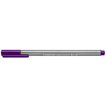 Staedtler triplus fineline 334zsuperfine tip 03mm gris violet