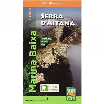 Marina Baixa. Serra D'aitana 1: 20.000