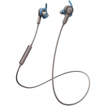 Jabra Sport Coach Audífono Intrauricular Deportivo Inalámbrico Bluetooth para Entrenamiento Deportivo con Capacitación de Audio Inteligente - Azul/Gris