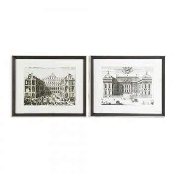 Cuadro Neoclásico DKD Home Decor 56 x 3 x 46 cm (2 Unidades)