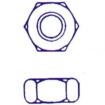 AZKOIN - Tuerca Exag 934 Clase 8 Zn. Azkoin M 24