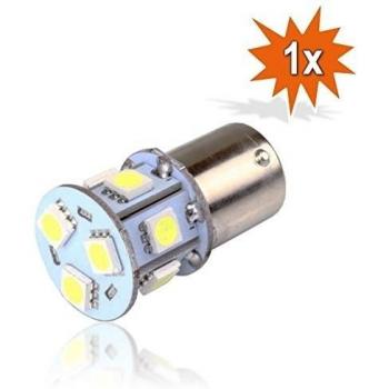 LED 6 V 5 W Simson S51 SR50 kr51 Schwalbe Star S50 trasera BA15S ts150 Bombilla incandescente Pera gorrión Star Halcón Duo S51, S60, S70, S53, S83, Sr50, kr51/1 & kr51/2 Schwalbe, SR4 - 1 gorrión, SR4 - 2 Star, SR4 - 3 Halcón, SR4 -