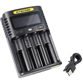 Nitecore UM4 4 X Penlite Charger (AA/AAA) with Intelligent Battery Management System