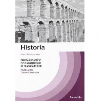 Temario Historia Pruebas de Acceso a Ciclos Formativos de Grado Superior