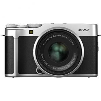Fujifilm X-A7 Kit cámara con Objetivo Intercambiable XC15-45/3.5-5.6, Color Plata