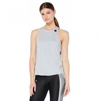 Under Armour UA Rush Tank Tanque, Mujer, Gris