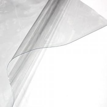 Mantel Mesa Transparente de PVC 20 Micrones - Protector de Muebles 140x180 cm
