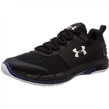 Under Armour Zapatos de Entrenamiento UA Commit TR EX, Zapatillas de Gimnasio Hombre, Negro Black Petrol Blue Onyx White 008 008, 40 EU