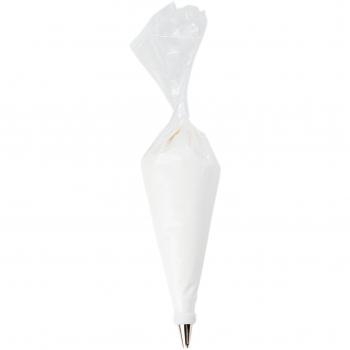 Wilton Mangas Pasteleras Desechables, Transparentes, 4.54x9.62x21.3 cm, 12 Unidades