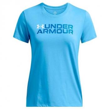 Camiseta de Mujer Under Armour Big Logo Pack de Manga Corta Azul M