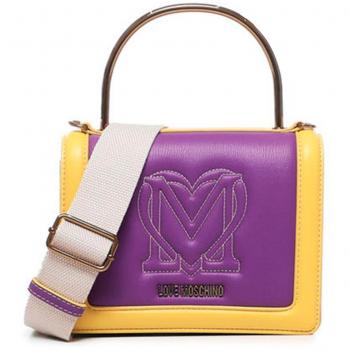Love Moschino Stylish Mini Shoulder Bag Purple Yellow, Multicolor female, Size: ONE SIZE