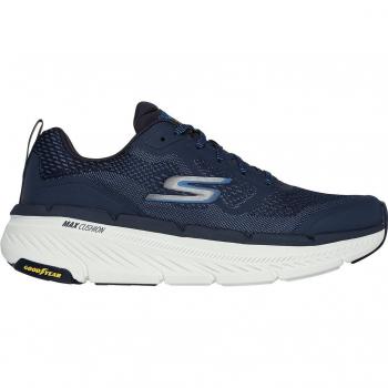 Zapatillas de running Skechers Max Cushioning Premier 2.0 para hombre, color azul oscuro y blanco, talla 42.5