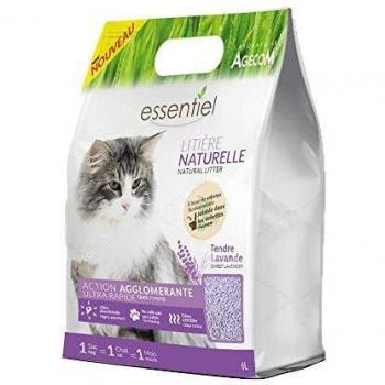 Essentiel Arena Natural para Gatos con Aroma a Lavanda - 6L