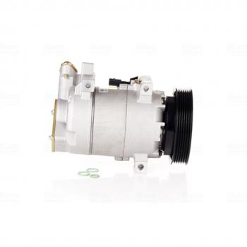 NISSENS 890586 Compresor de Aire Acondicionado VSC 14EC 12 PAG 46 R 134a para Renault Clio 4, Captur e IV Grandtour