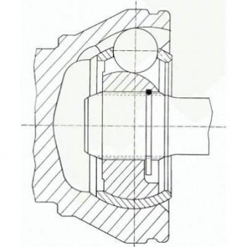 Juego de articulación para árbol de transmisión LÖBRO CV-joint 302169