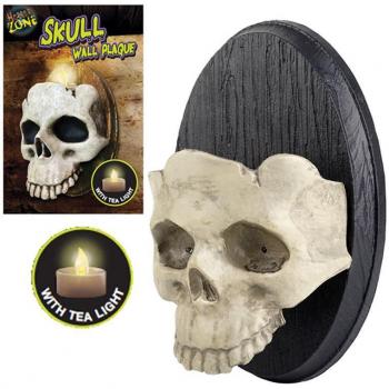 Aplique Calavera con Luz de 30,5X20,3X12,7 cm