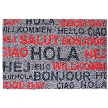 AGROFER Felpudo Coco Fun 40 x 60 cm 100% Coco Saludos, TRA 91180022 15