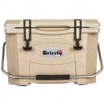 20 qt. rotomolded Cooler Color: Arena/Marrón