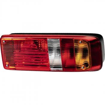 HELLA 2VP 340 931-001 Piloto posterior - EasyConn I - Lámparas incandescentes - montaje exterior/atornillado - Color de tulipa: multicolor - Conector: Conector plano - derecha - Cant.: 1