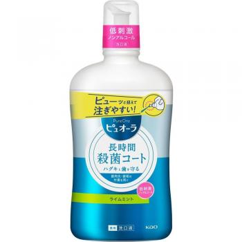 KAO Puora Alcohol-Free Medicated Mouthwash 850mL - Bad Breath Prevention with Hyaluronic Acid