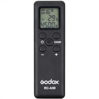 Control Remoto LED Godox RC-A5II, 2.4 GHz para VL 150/VL 200/VL 300
