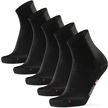 DANISH ENDURANCE Quarter 43-47 Negro 5-pack