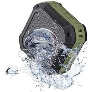 ividz portátil ducha impermeable altavoz Bluetooth teléfono inteligente altavoz de voz es adecuado para uso en interiores y al aire libre deportes Camping con iphone, ipad, Samsung, Nexus, portátiles