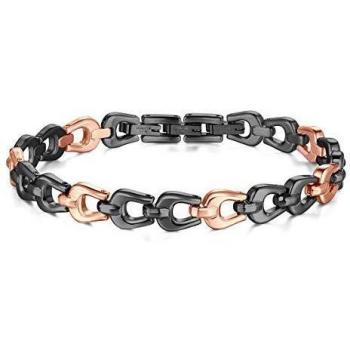 Pulsera hombre Brosway BOS16 acero 316L y oro colección Kronos