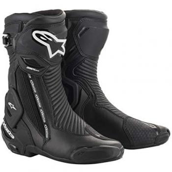 Alpinestars SMX Plus V2 Black Motorcycle Boots Size 39