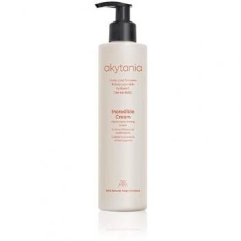 Crema Reafirmante Vegana Incredible de Akytania 250ml - Recupera la Elasticidad, Elimina Toxinas y Favorece el Colágeno - Cosmética Natural