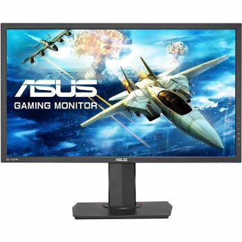 Monitor ASUS MG28UQ Gaming Multimedia 28 4K Ultra HD, LCD, Resolución 3840x2160, Contraste 100000000:1, Colores de 1.073 billones, Tiempo de Respuesta 1ms, Brillo 330cd/m2 con HDMI y USB Integrados