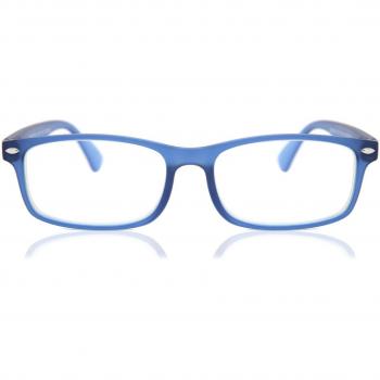 Montana Readers BLFBOX83C Blue-Light Block Men's Eyeglasses Blue Size +1.50 - Frame Only, Free Lenses, HSA/FSA Insurance Available