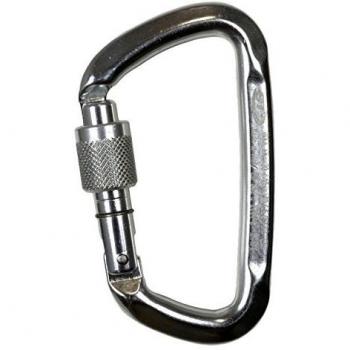 Climbing Technology D-Shape SG 2 C47600 X tbctstd mosquetón, Brillante, Talla única