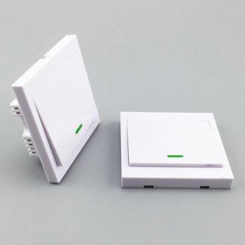 Interruptor Inteligente SONOFF 1 Vía 433MHz Wifi con Control Remoto por Voz y Batería, Fácil Instalación en Paredes y Muebles