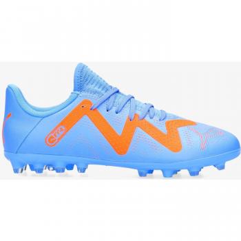 Bota de fútbol Puma Future Play MG Glimmer Azul Infantil