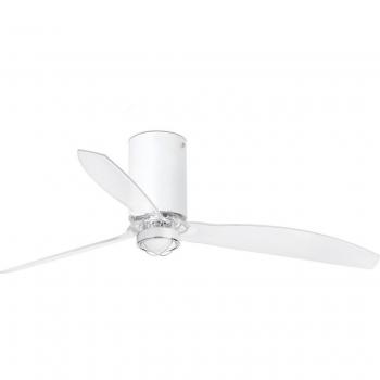 Ventilador de Techo Mini Tube con Difusor de Cristal
