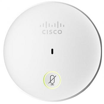 Cisco Systems Cisco Microphone - 80 Hz to 20 kHz - Wired - 24.61 ft -34 dB - Boundary - Omni-Directional - Table Mount - Mini-Phone